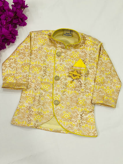 Traditional Yellow Color Kurta Pajama Set Near Me