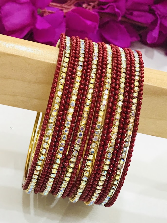 Ethnic Party Wear Bangles In Skull Valley