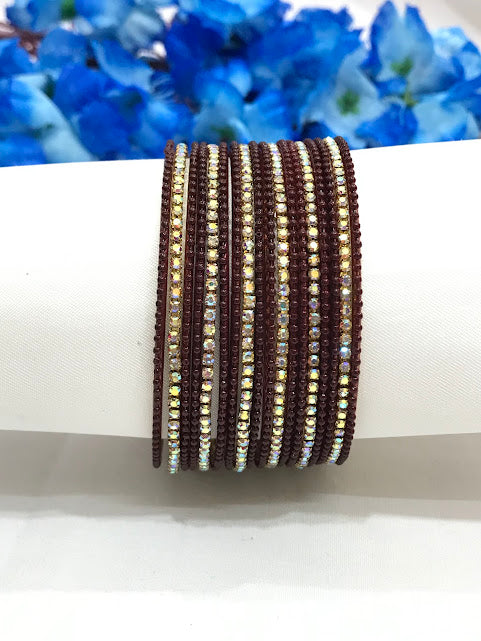 Bangles With White Stone For Women In USA