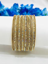 Bangles With White Stone For Women In USA