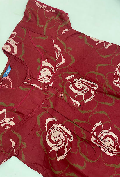 Printed Work Nighty In Gilbert