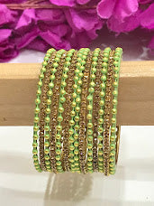 Metal Bangles With Golden Stone In Arizona