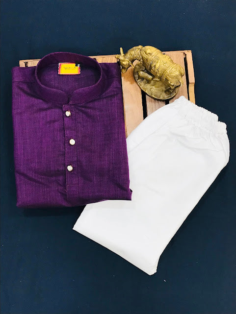 Silk Cotton Kurta Sets In USA
