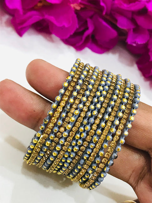 Attractive Gray Colored Bangles Near Me