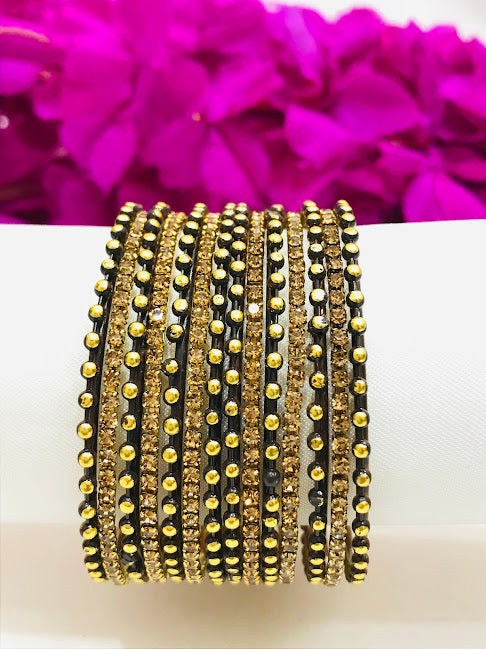 Gorgeous Black Colored Bangles Near Me