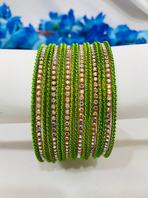 Attractive Green Colored Bangles Near Me