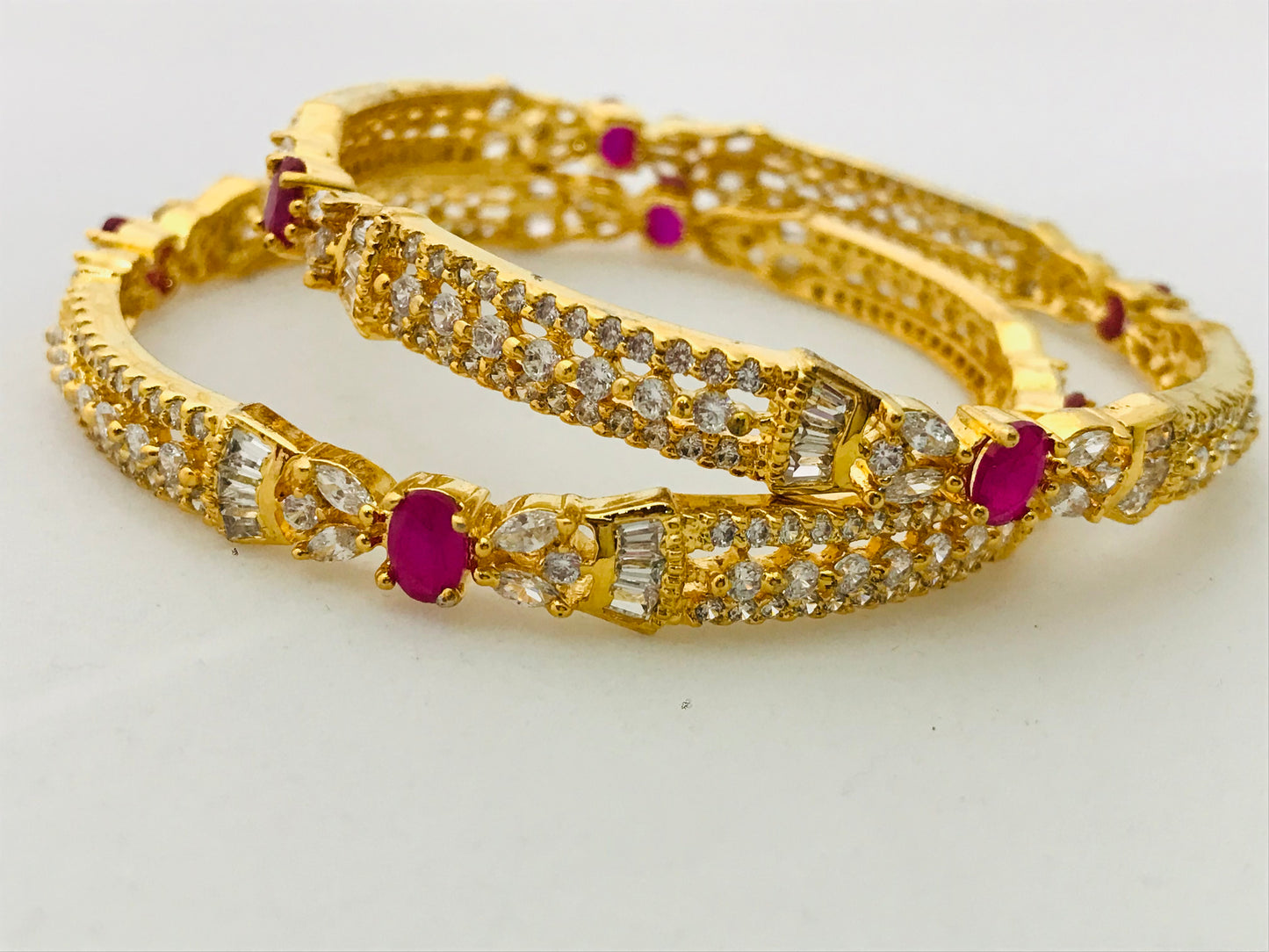 Gold Plated Antique Bangles In Flagstaff