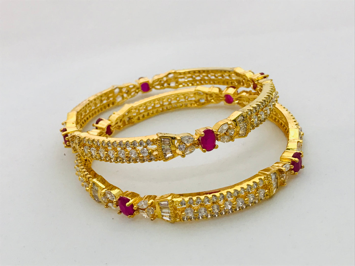 Gold plated Designer Bangles In USA