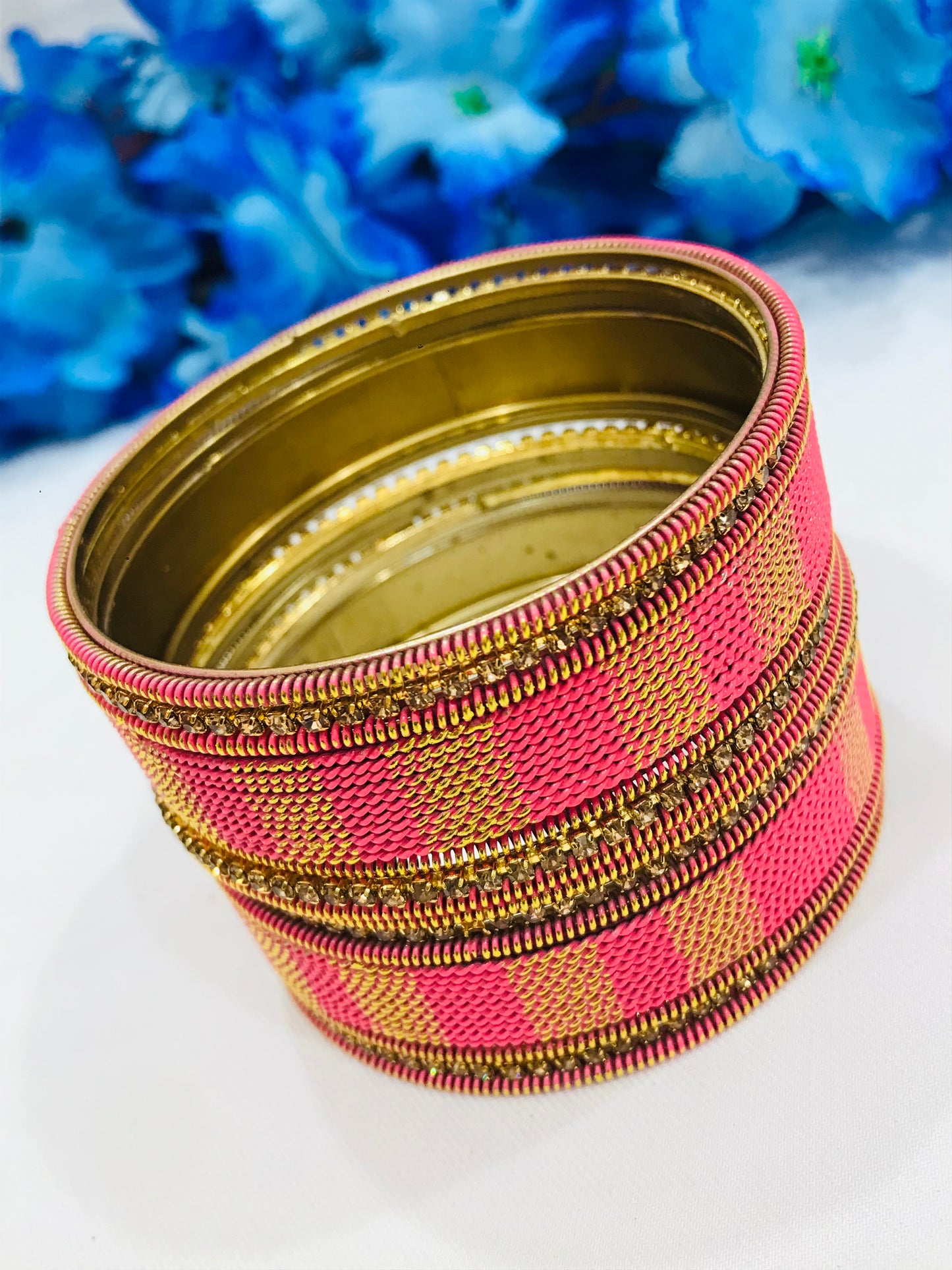 Spiral Designer Metal Bangles In USA