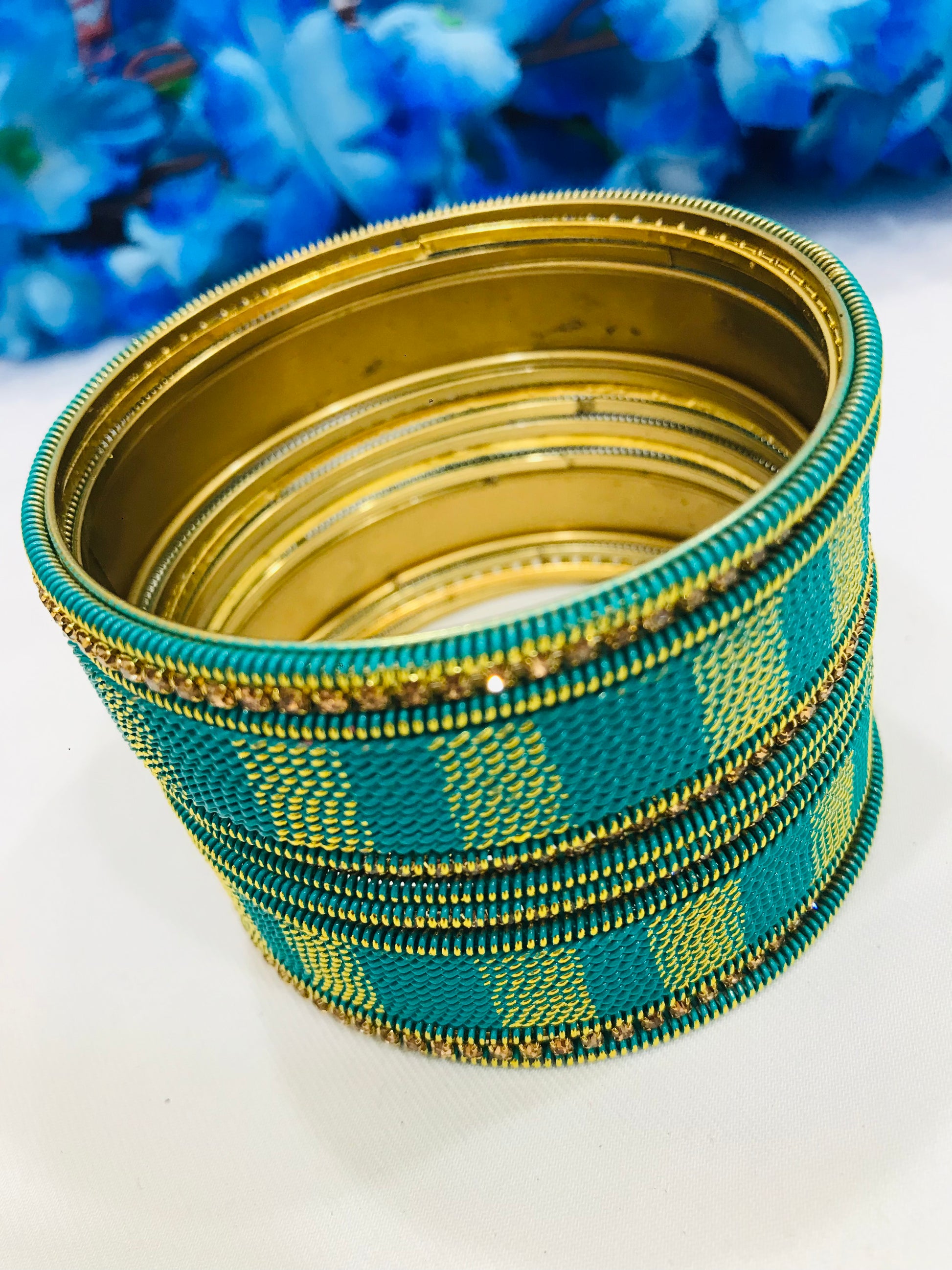 Spiral Designer Metal Bangles In USA