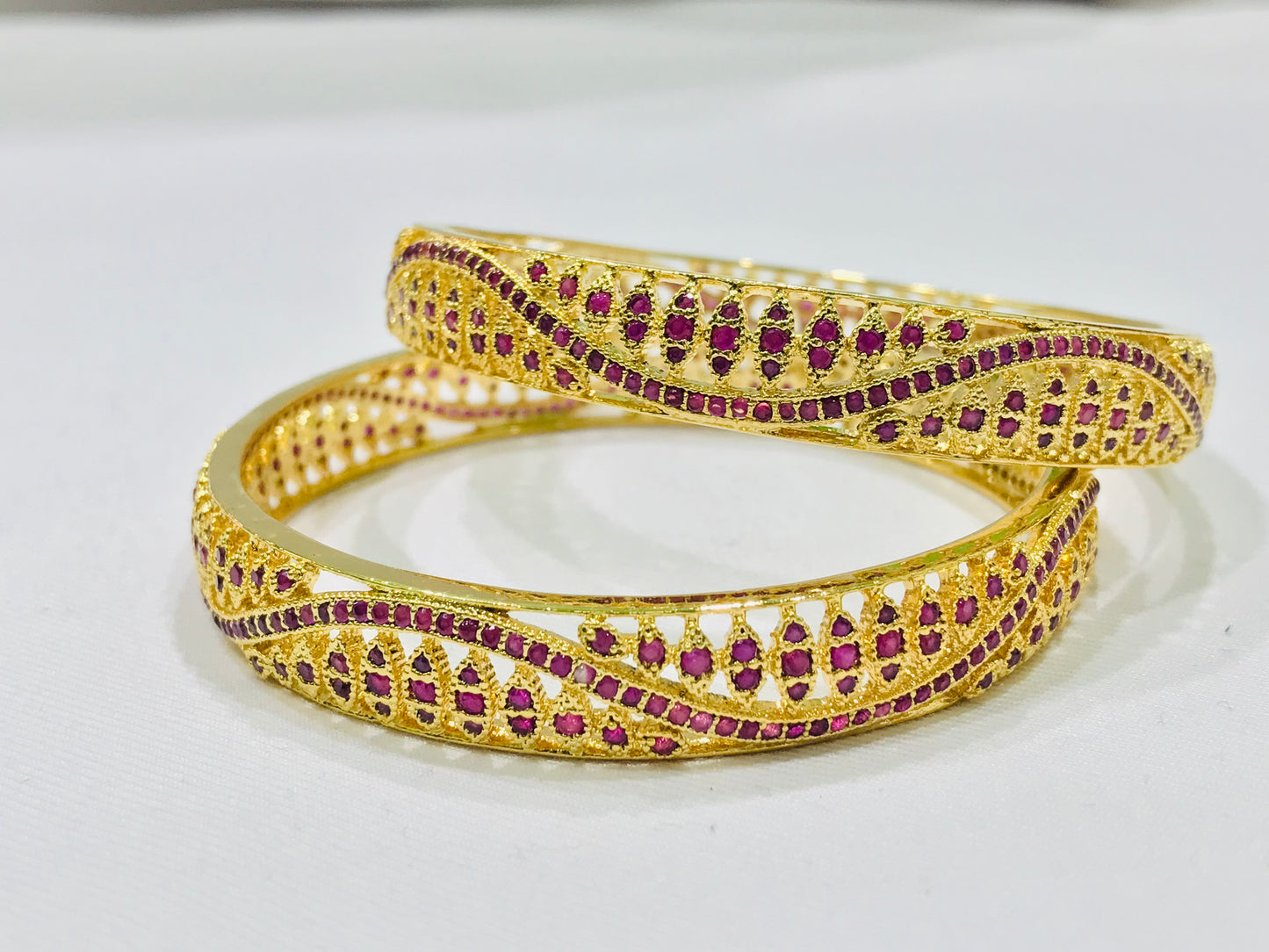 Gold Plated Traditional Bangles in USA