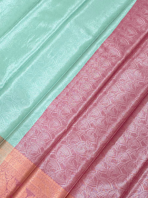 Light Green Color Art Silk Saree In Chandler