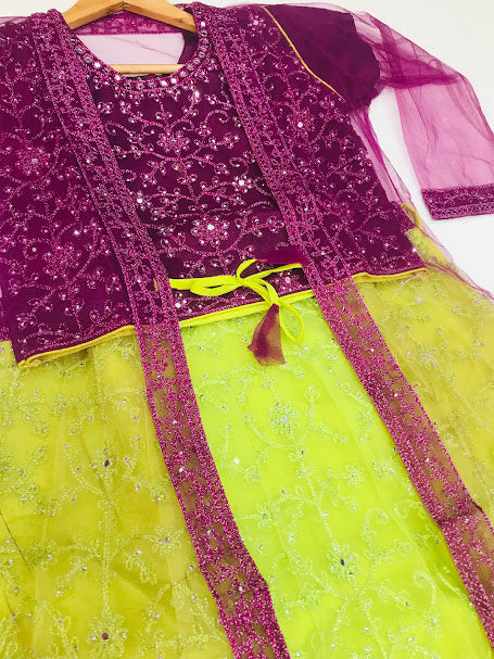 Stunning Embroidery Work Choli In Happy Jack