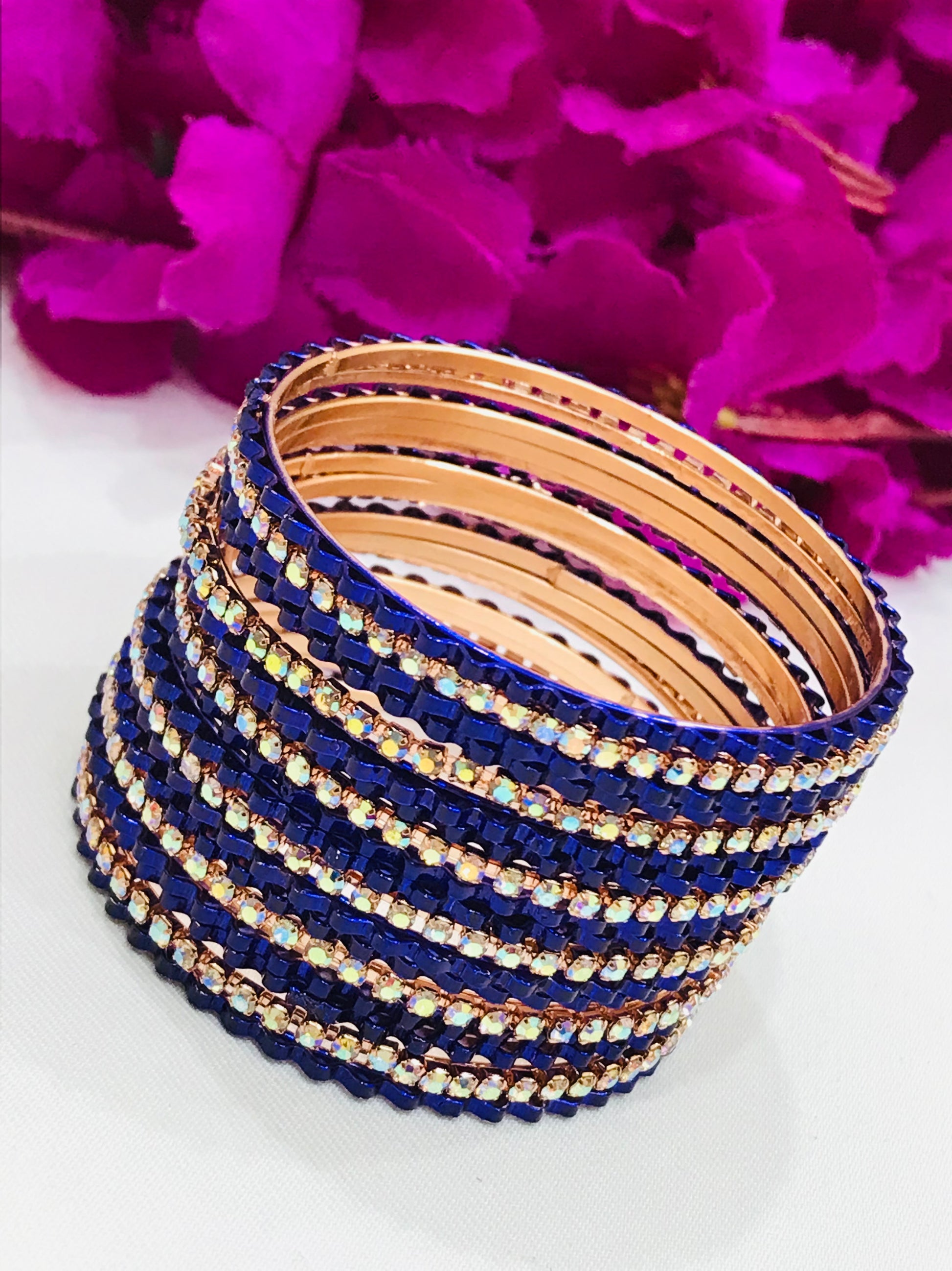 Designer Metal Bangles For Girls In USA
