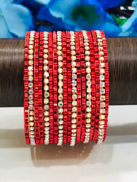 Metal Bangles Set With Stones For Girls In Arizona