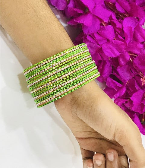 Metal Bangles With Stones In USA