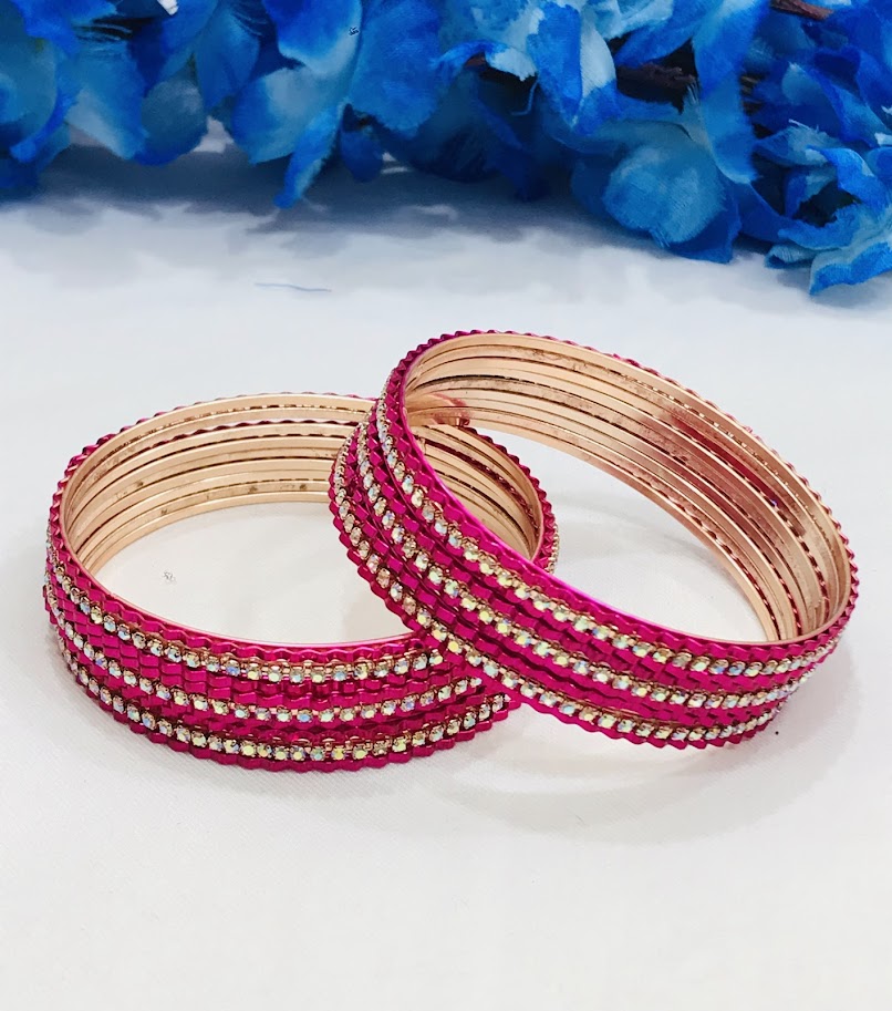 Designer Party Wear Metal Bangles In Phoenix