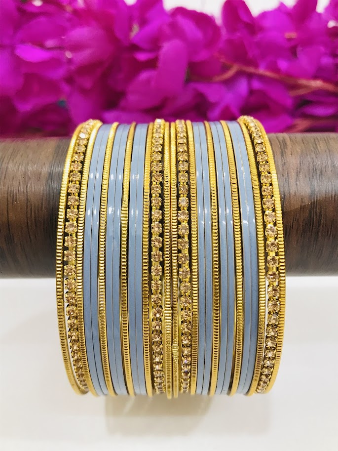 Gray Color Smooth Finishing Party Wear In Cotton Wood