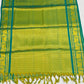 Elegant Green Color Traditional Silk Shawl (Ponnadai) For Guest In Yuma