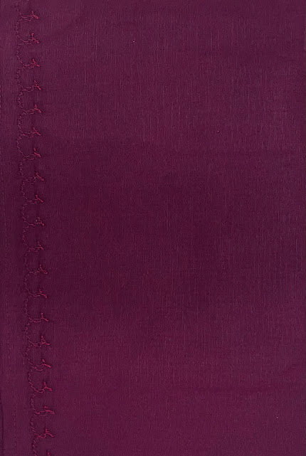 Alluring Dark Purple Color Women's Pure Cotton Embroidery Petticoat Near Me