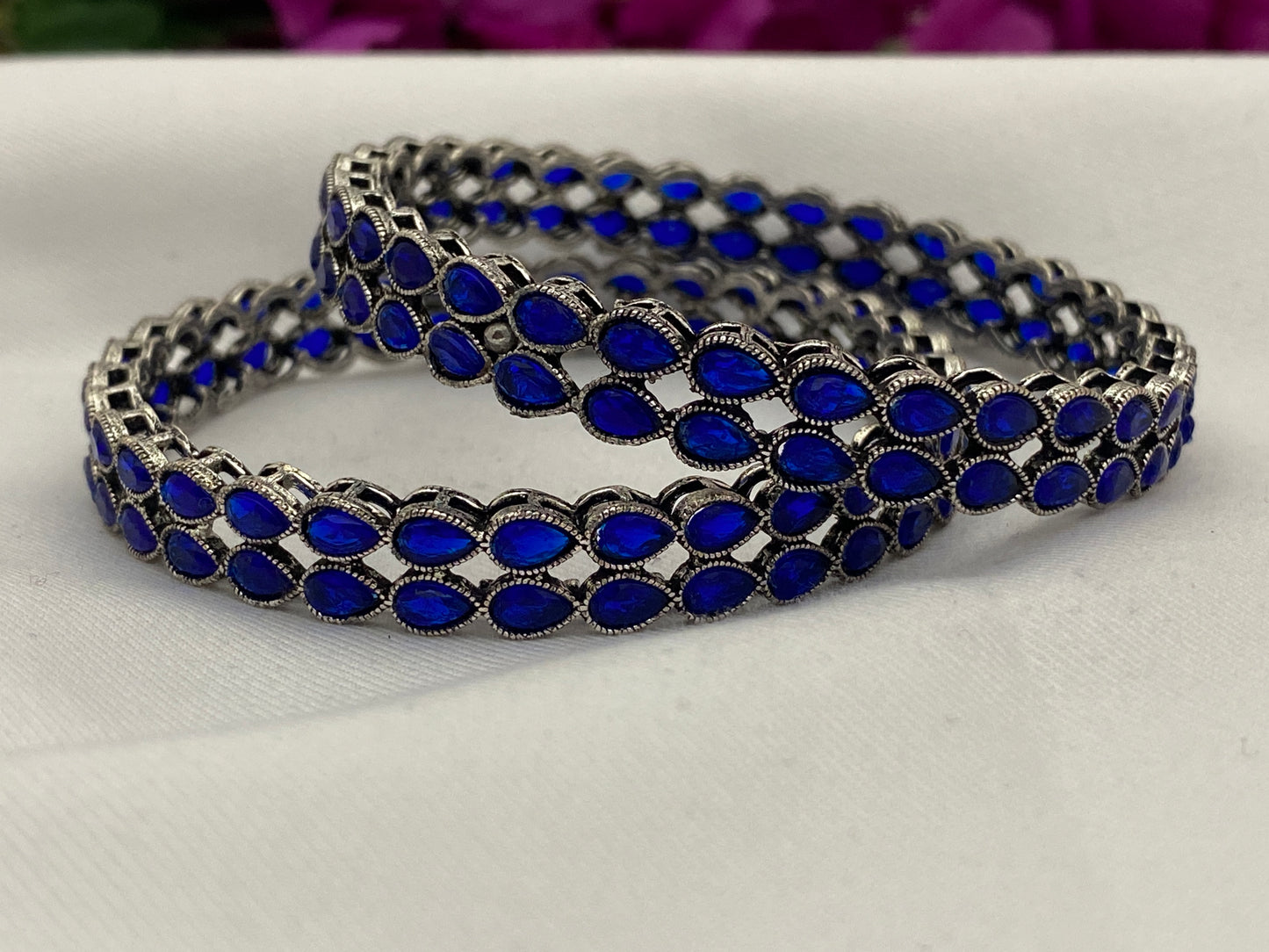 American Diamond Oxidized Bangles In Tucson