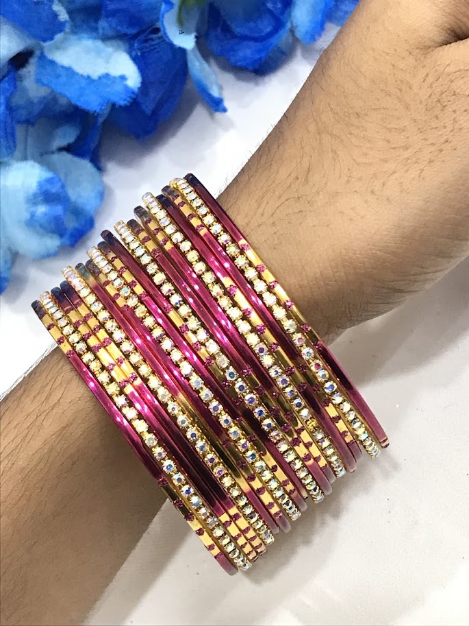 Party Wear Metal Bangles In Chandler