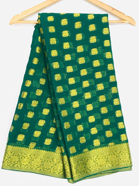 Saree With Flower Motifs In Tempe