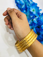 Nice Looking Gold Color Designer Bangles In Tempe