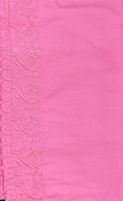 Pink Color Women's Pure Cotton Embroidery Petticoat Near Me