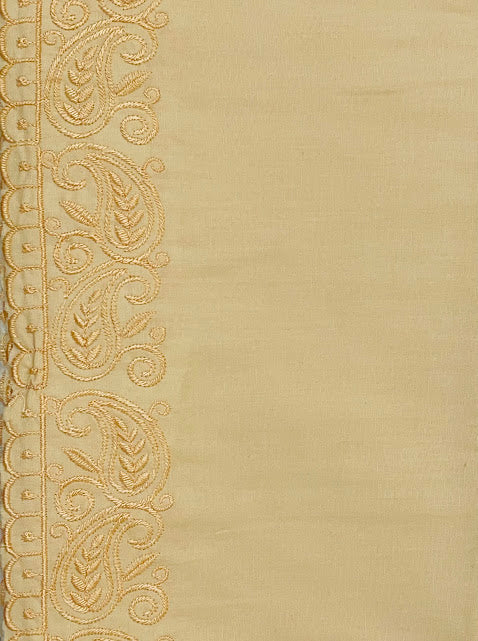 Sandal Color Women's Pure Cotton Embroidery Petticoat Near Me