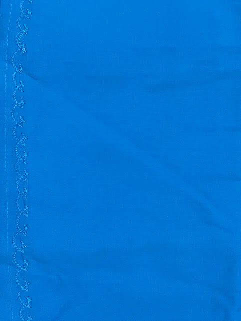 Sky Blue Color Cotton With Thread Work Petticoat Near Me