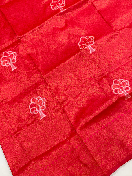 Art Silk With Zari Work Saree In Suncity