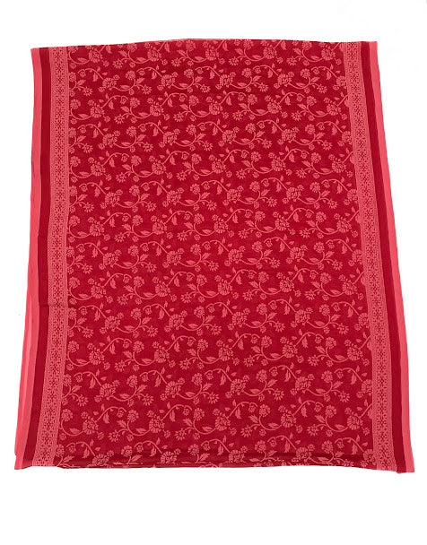 Red Color Georgette Saree In Mesa