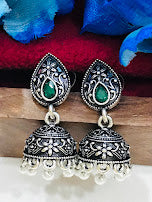 Green Stone Earrings In phoenix