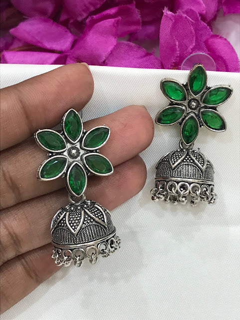 Jhumka Earrings With Beads Near Me