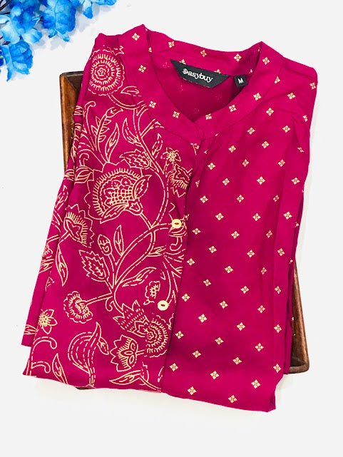 Kurti With Embroidery And Sequence Work In  USA