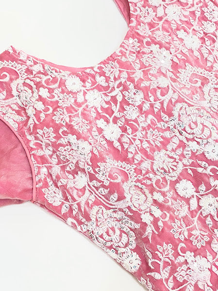 Onion Pink Color Palazzo Suits In Mesa