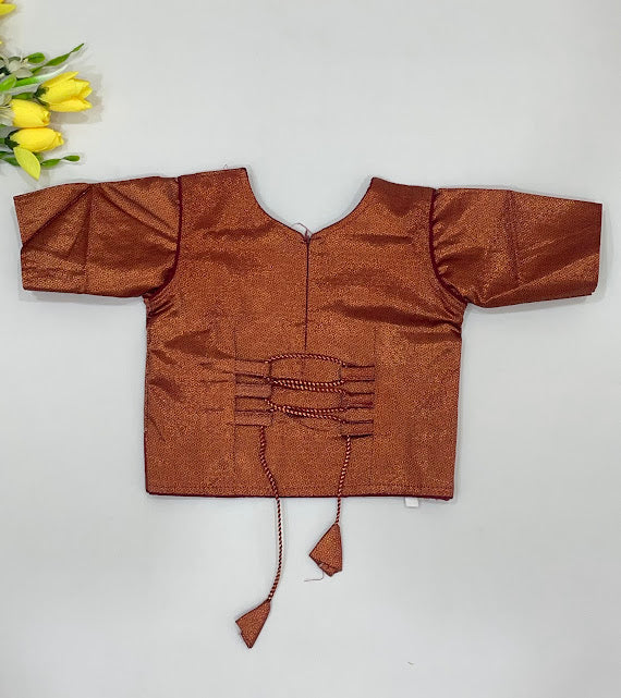Wonderful Maroon Color Silk Langa Sets In Suncity