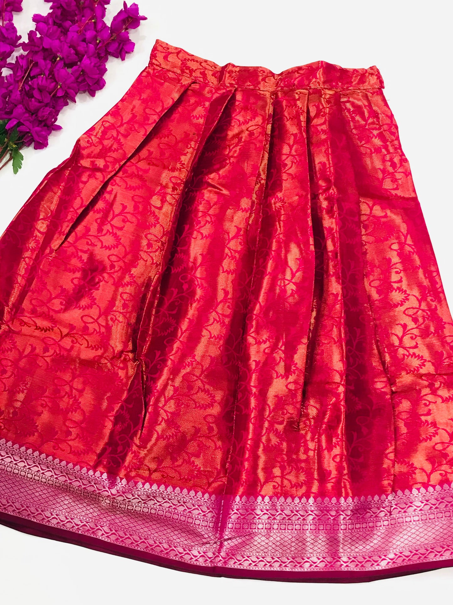 Gorgeous Silk Langa Set For Girls In USA