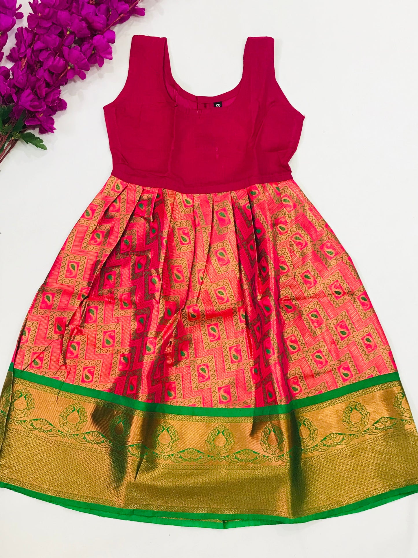 Indian Traditional Pattu Pavadai Near Phoenix