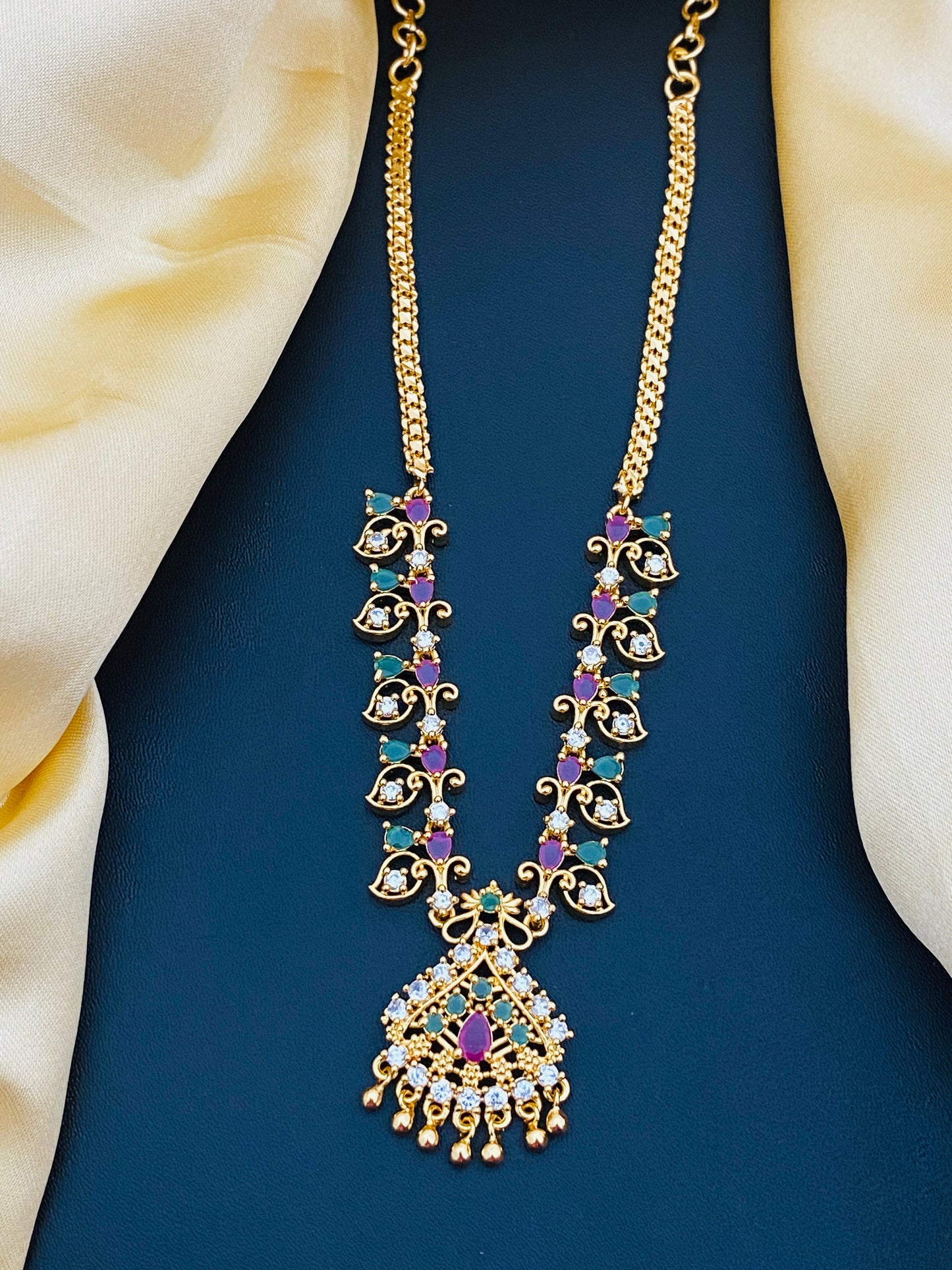 Gold Plated Necklace With Pearl In USA