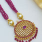 Designer Necklace With Pearl Beaded Pendant In USA