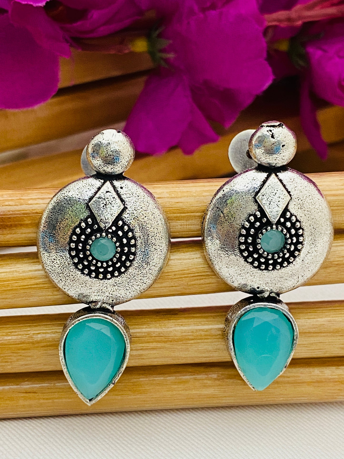 Sterling Silver Plated Designer Dangle Earrings in Litchfield Park