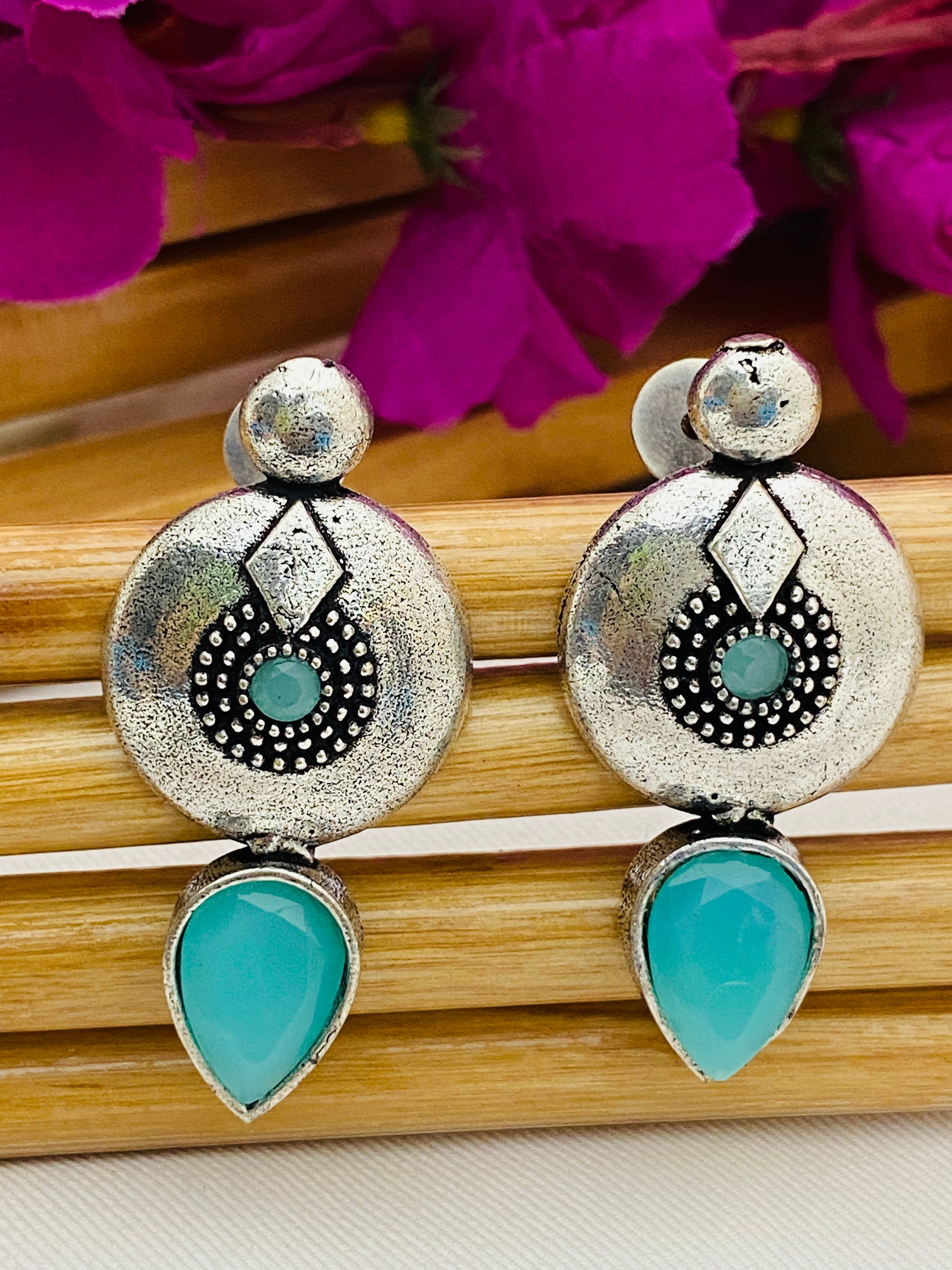 Sterling Silver Plated Designer Dangle Earrings In Litchfield Park