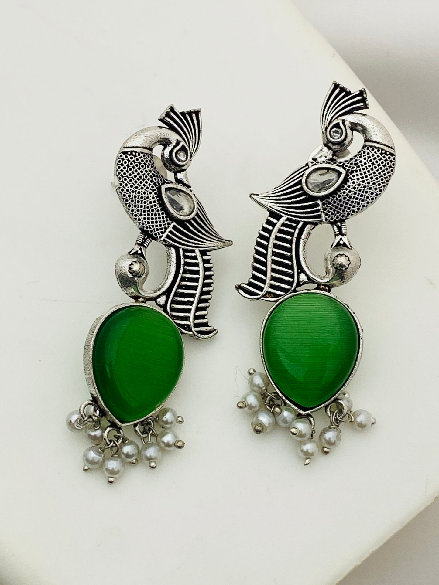 Oxidized Earrings