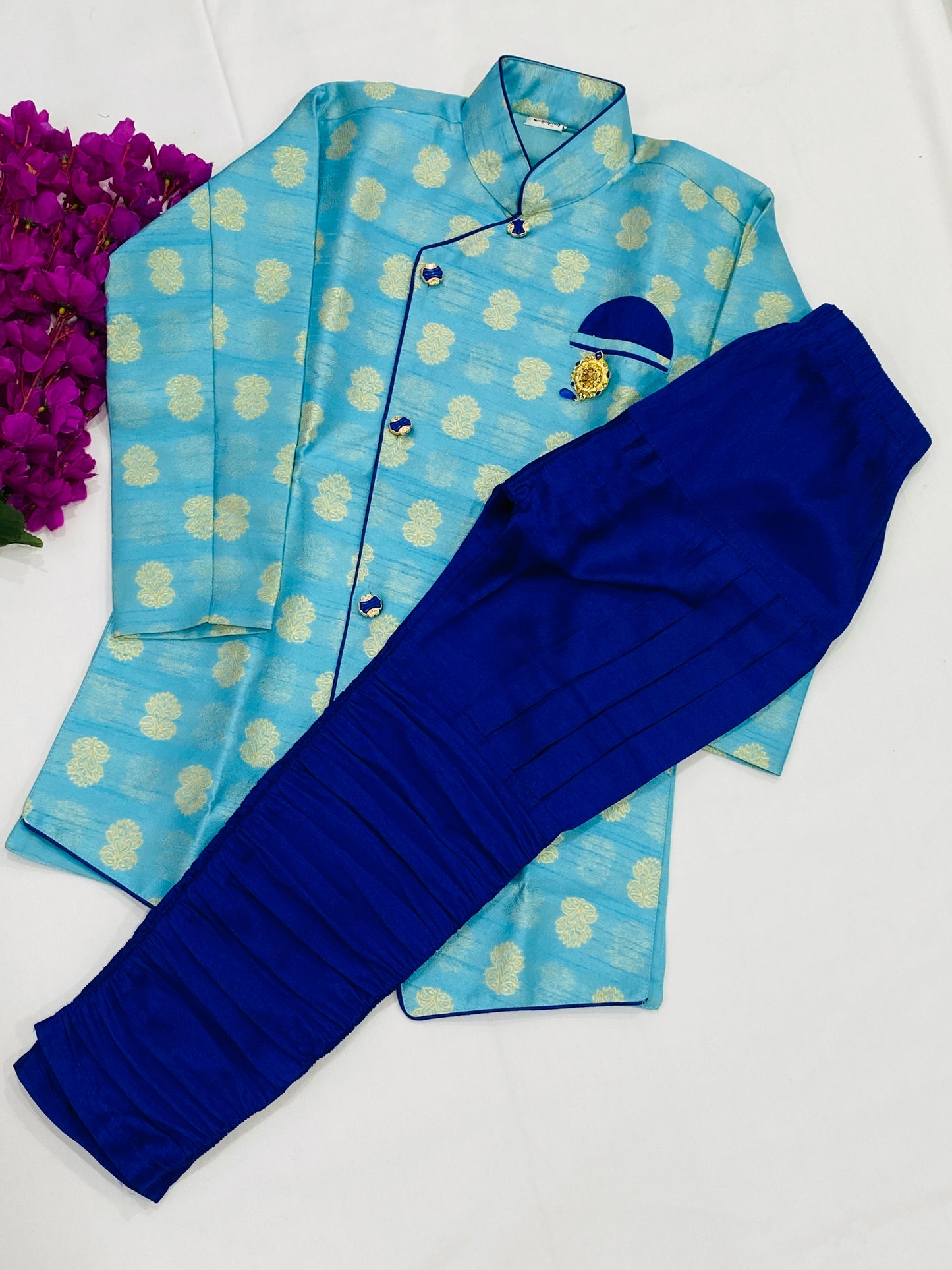 Sky Blue Color Kurta Suits Near Me