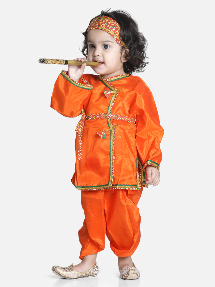 Orange Little Kanhaiya Suit Near Me