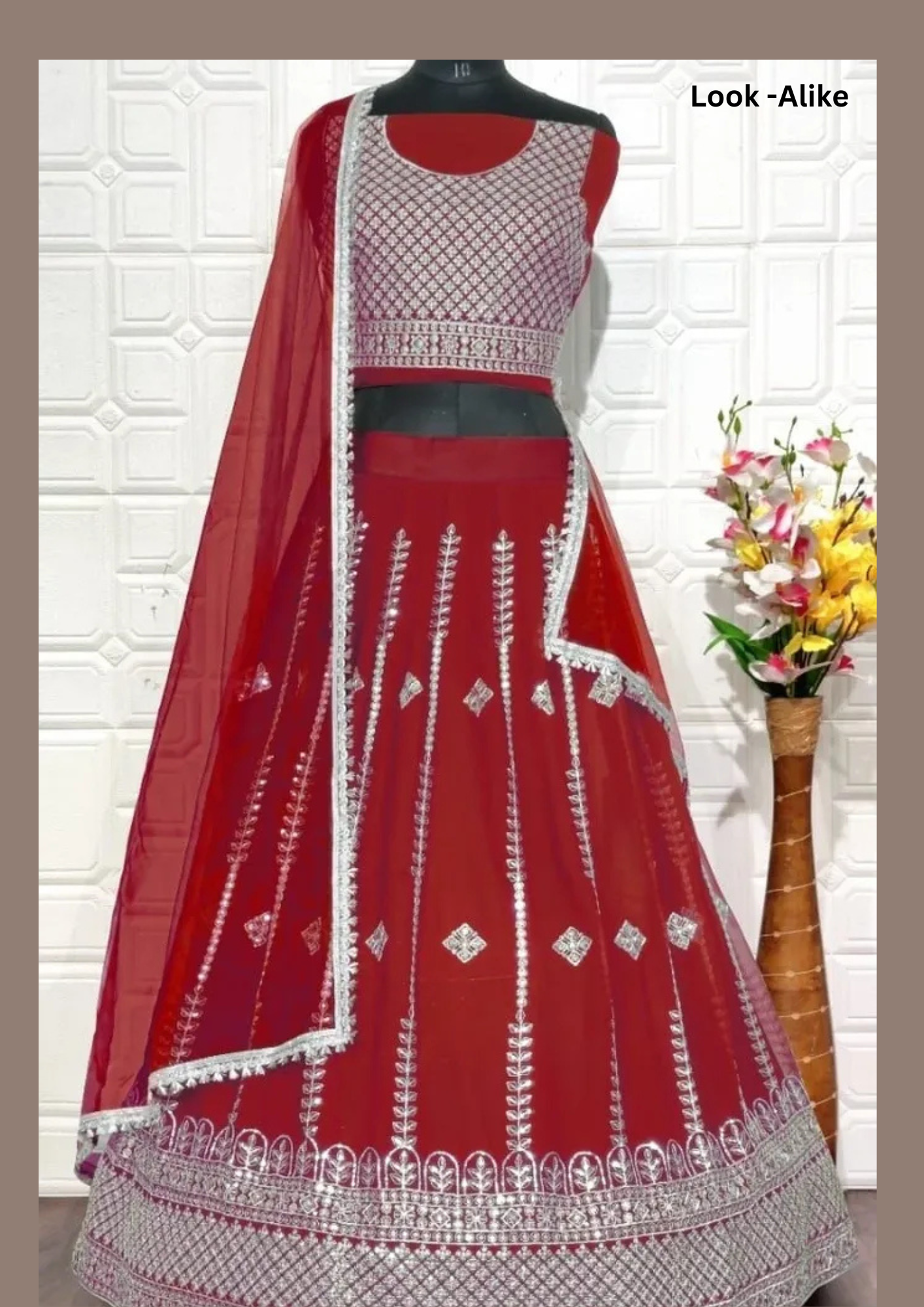 Georgette Embroidery Lehenga Choli Near Me