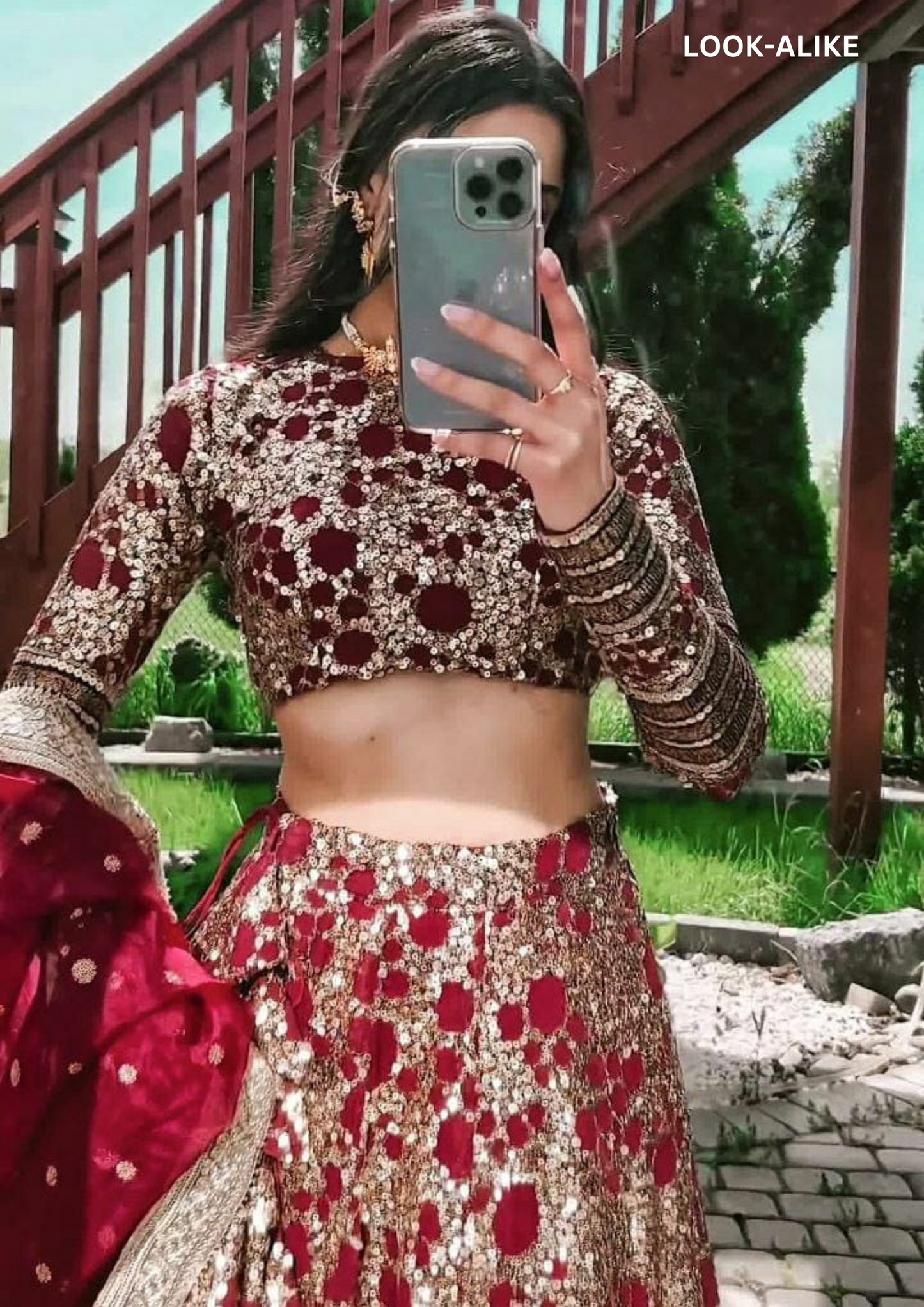 Charming Maroon Color Lehenga Choli Near Me