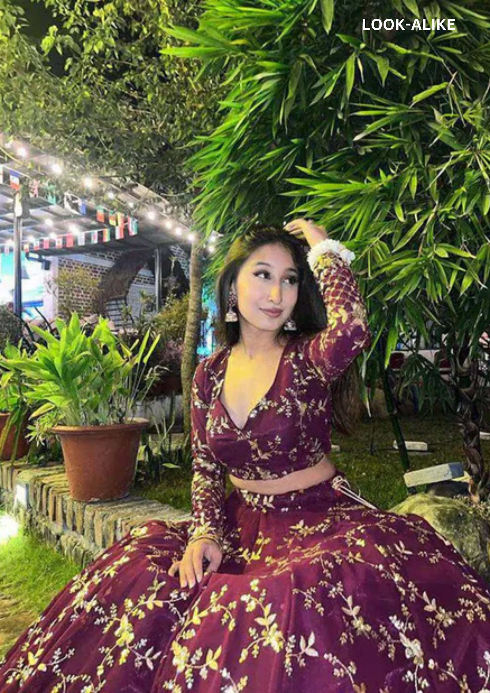 Stunning Purple Color Georgette Sequins Work Lehenga Choli For Women